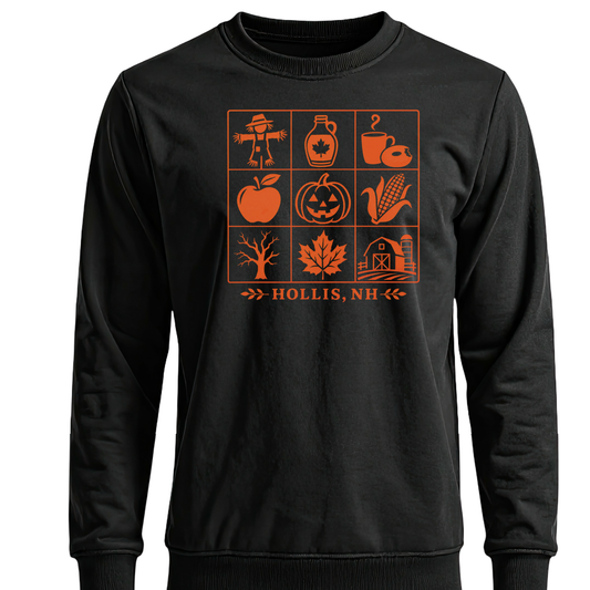 Hollis, NH Fall Graphic Long Sleeve